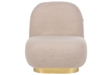 Lenestol Loviisa - Beige/gull - Møbler - Stoler & lenestoler - Lenestoler - Lenestoler uten armlene