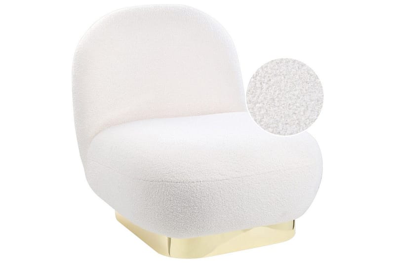 Lenestol Loviisa, Hvit, gull