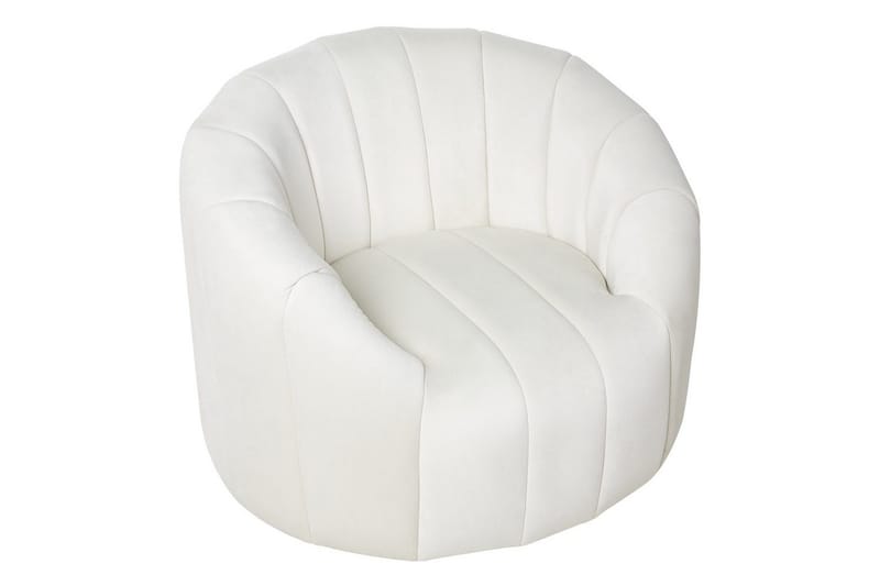 Lenestol Malung - Hvit - Møbler - Stoler & lenestoler - Lenestoler - Lenestoler uten armlene