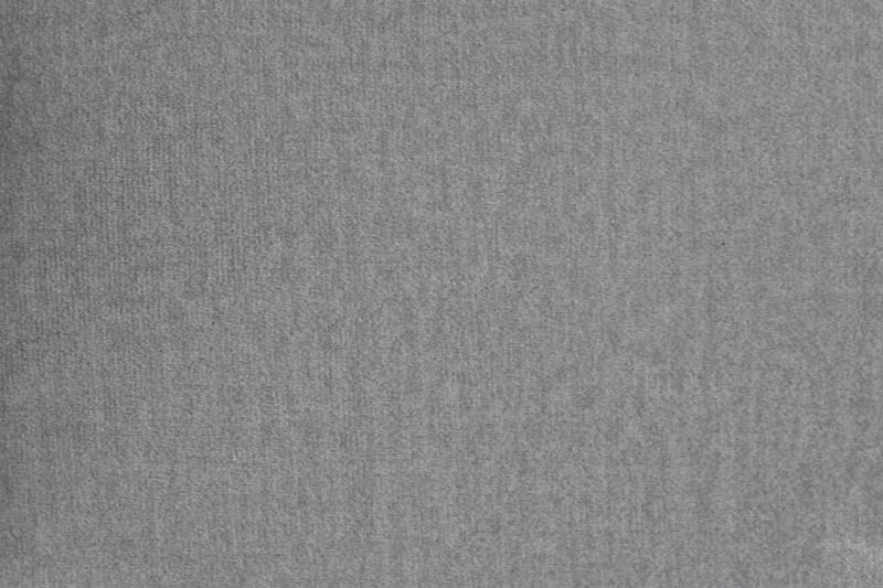 Trend Lenestol med Fotskammel Fløyel - Lysegrå - Møbler - Stoler & lenestoler - Lenestoler - Lenestol med fotskammel