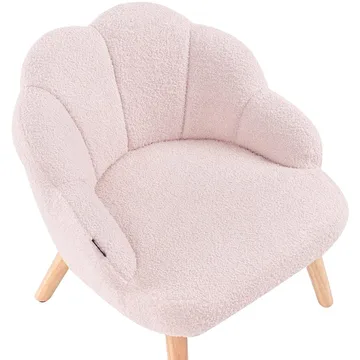 Lenestol Miland - Rosa, lyst tre - Møbler - Stoler & lenestoler - Lenestoler - Lenestoler uten armlene