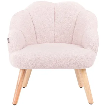 Lenestol Miland - Rosa, lyst tre - Møbler - Stoler & lenestoler - Lenestoler - Lenestoler uten armlene