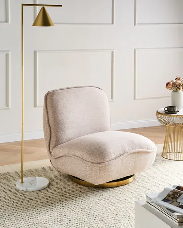 Lenestol Muren - Beige - Møbler - Stoler & lenestoler - Lenestoler - Lenestoler uten armlene