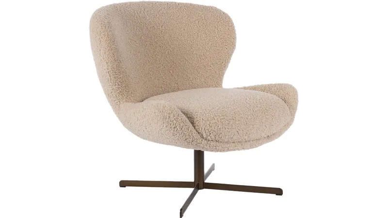 Lenestol NFG Molli med sving Beige, Beige