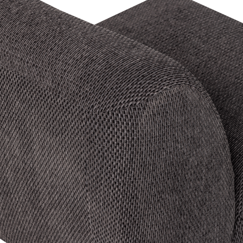 Lenestol Nomu - Antrasitt melange - Møbler - Stoler & lenestoler - Lenestoler - Lenestoler uten armlene