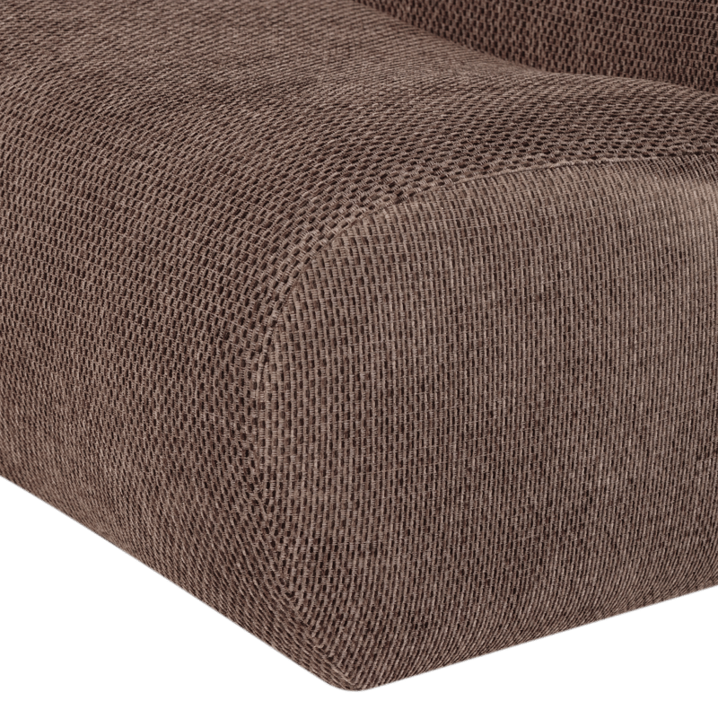 Lenestol Nomu - Brun melange - Møbler - Stoler & lenestoler - Lenestoler - Lenestoler uten armlene