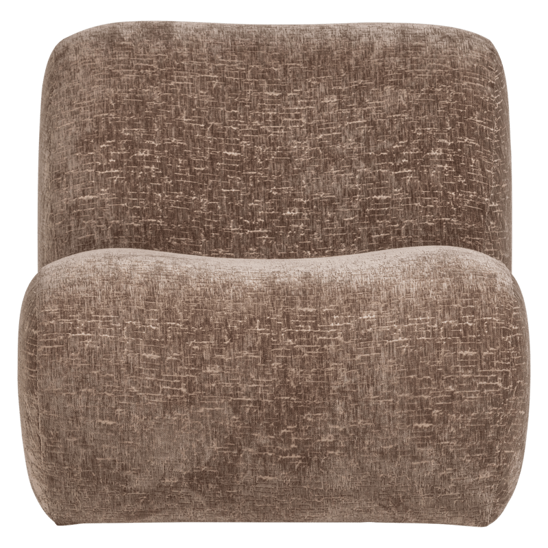 Lenestol Nomu - Lys brun - Møbler - Stoler & lenestoler - Lenestoler - Lenestoler uten armlene