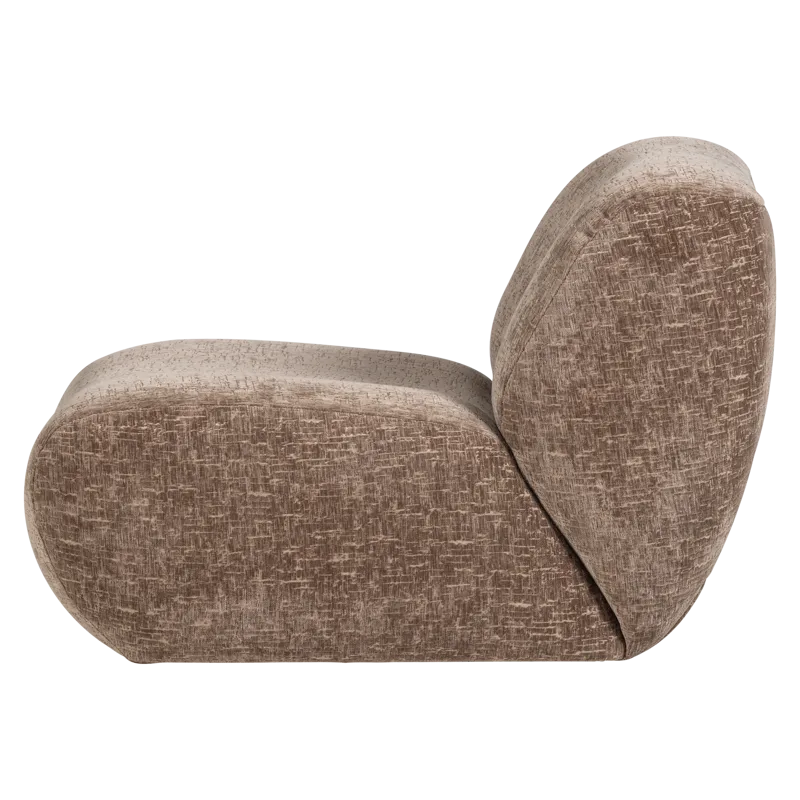 Lenestol Nomu - Lys brun - Møbler - Stoler & lenestoler - Lenestoler - Lenestoler uten armlene