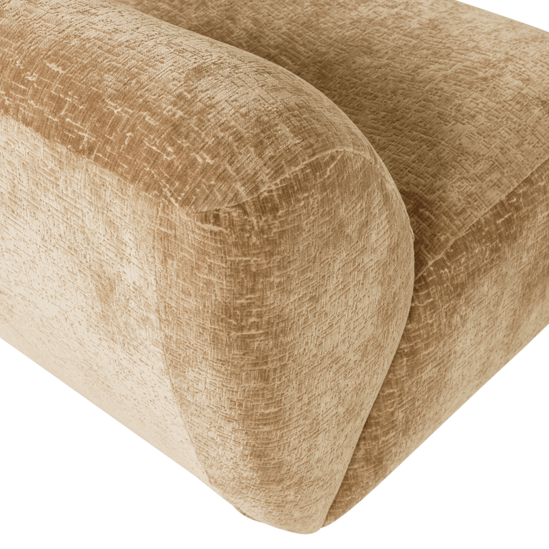 Lenestol Nomu - Lys gul - Møbler - Stoler & lenestoler - Lenestoler - Lenestoler uten armlene