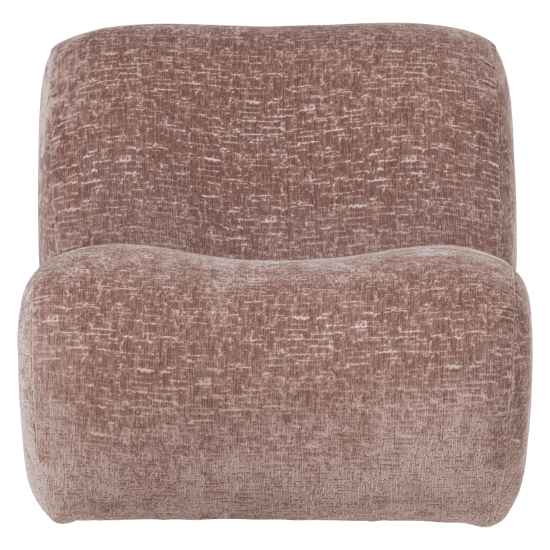 Lenestol Nomu - Lys rosa - Møbler - Stoler & lenestoler - Lenestoler - Lenestoler uten armlene