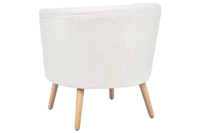 Lenestol Odenzen Hvit/lyst tre - Hvit/lyst tre - Møbler - Stoler & lenestoler - Lenestoler - Lenestoler uten armlene