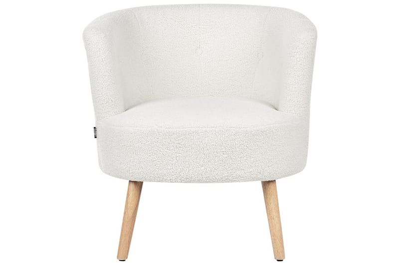 Lenestol Odenzen Hvit/lyst tre - Hvit/lyst tre - Møbler - Stoler & lenestoler - Lenestoler - Lenestoler uten armlene