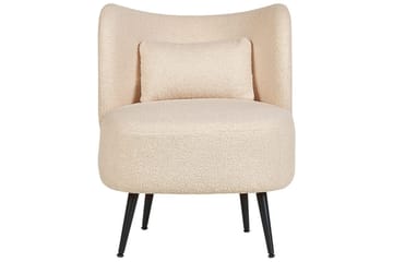 Lenestol Otsby - Beige, svart - Møbler - Stoler & lenestoler - Lenestoler - Lenestoler uten armlene