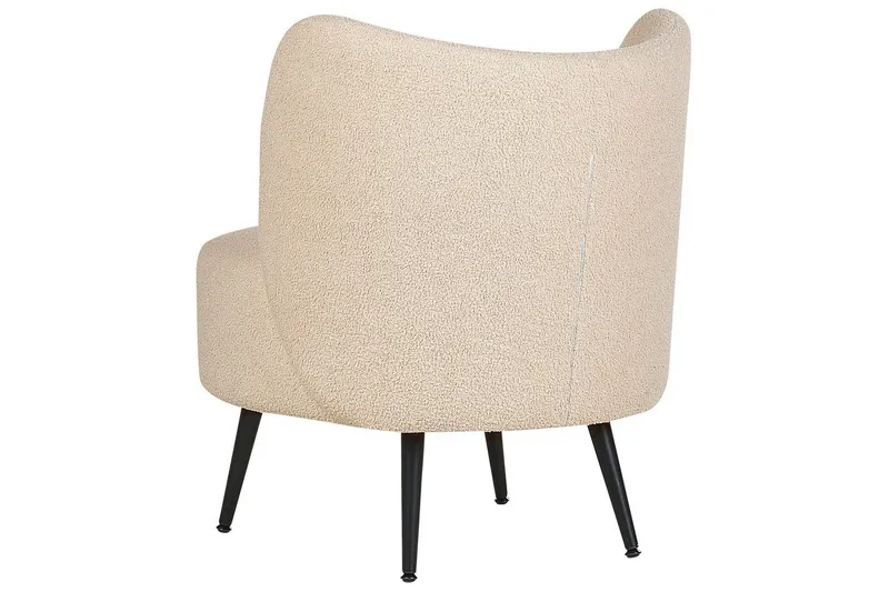 Lenestol Otsby - Beige, svart - Møbler - Stoler & lenestoler - Lenestoler - Lenestoler uten armlene