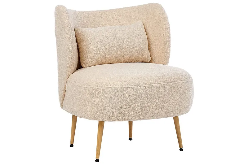 Lenestol Otsby II Beige/lyst tre - Beige/lyst tre - Møbler - Stoler & lenestoler - Lenestoler - Lenestoler uten armlene