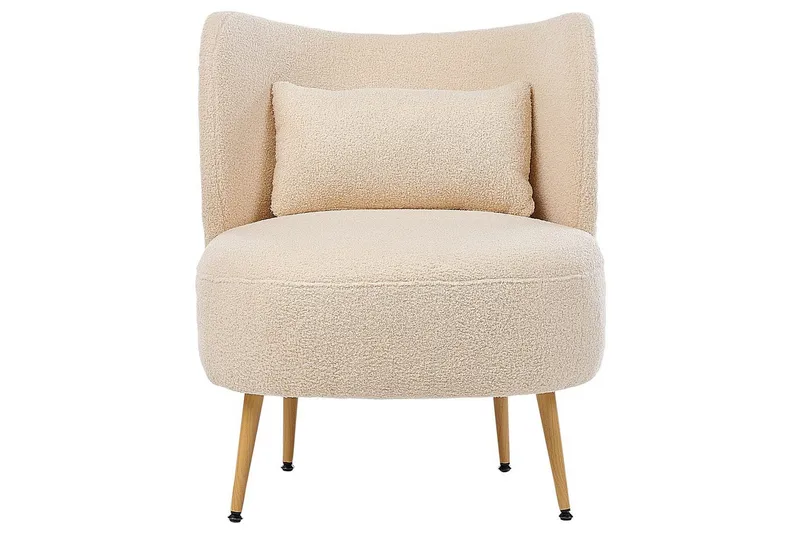 Lenestol Otsby II Beige/lyst tre - Beige/lyst tre - Møbler - Stoler & lenestoler - Lenestoler - Lenestoler uten armlene