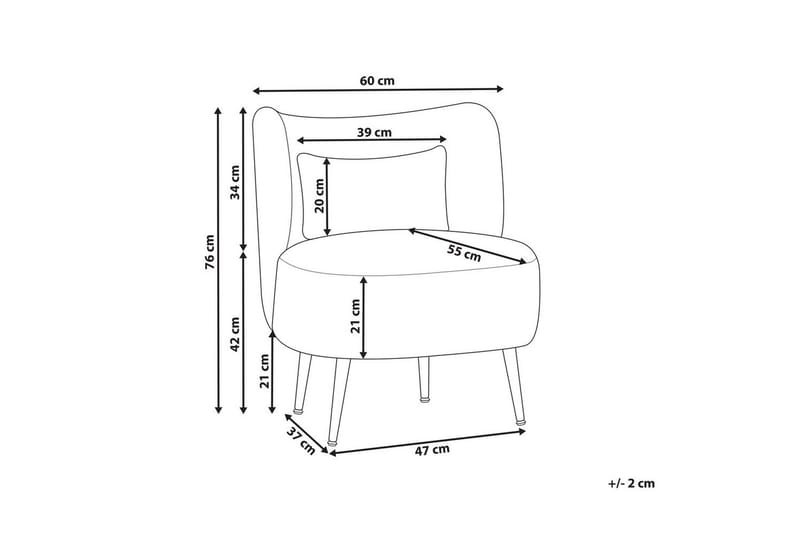 Lenestol Otsby II Hvit/lyst tre - Hvit/lyst tre - Møbler - Stoler & lenestoler - Lenestoler - Lenestoler uten armlene