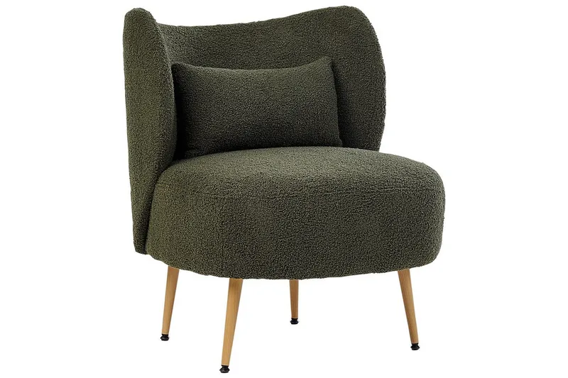 Lenestol Otsby II Mørk grønn/lyst tre - Mørk grønn/lyst tre - Møbler - Stoler & lenestoler - Lenestoler - Lenestoler uten armlene