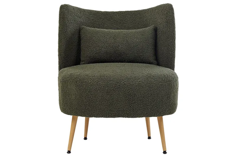 Lenestol Otsby II Mørk grønn/lyst tre - Mørk grønn/lyst tre - Møbler - Stoler & lenestoler - Lenestoler - Lenestoler uten armlene