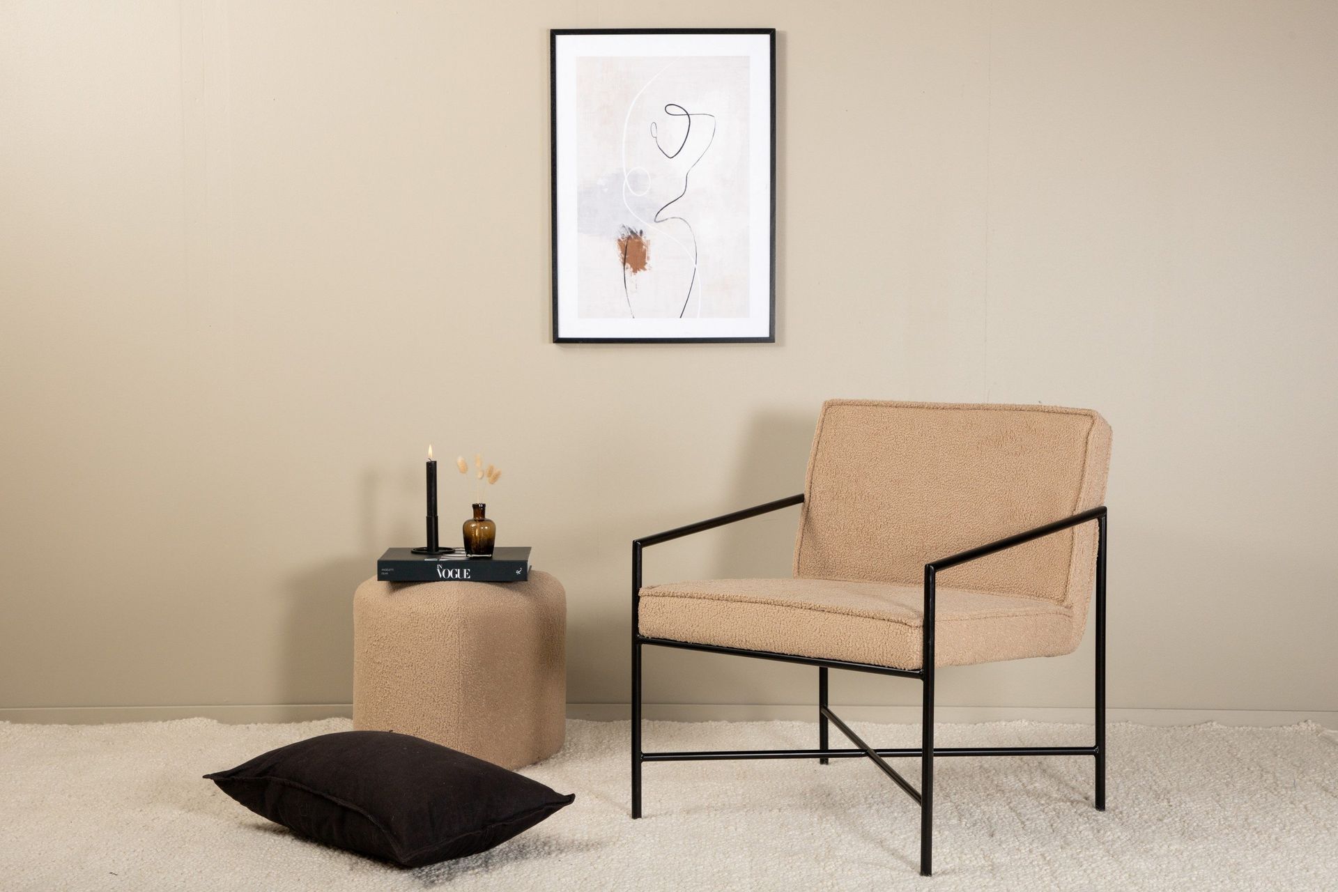 Lenestol Rakel - Beige