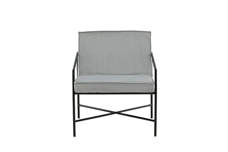 Lenestol Rakel - Grå - Møbler - Stoler & lenestoler - Lenestoler