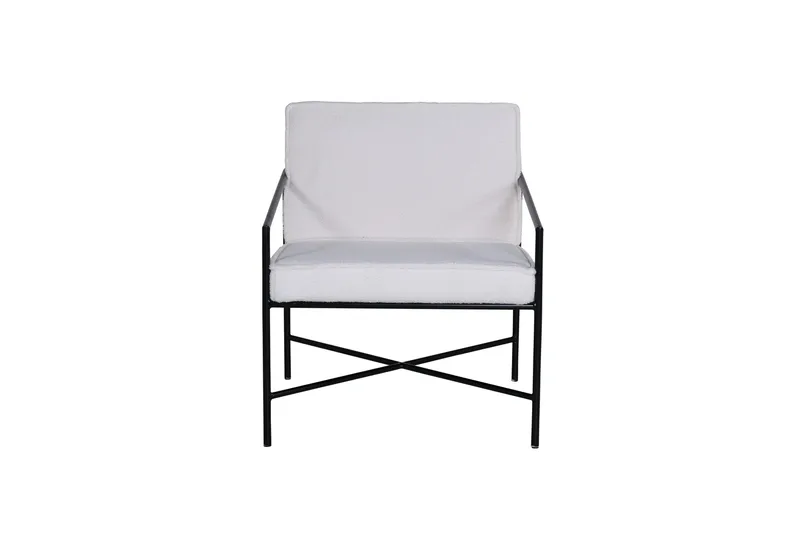 Lenestol Rakel - Hvit - Møbler - Stoler & lenestoler - Lenestoler