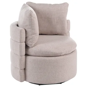 Lenestol Randers - Beige - Møbler - Stoler & lenestoler - Lenestoler - Klubblenestol