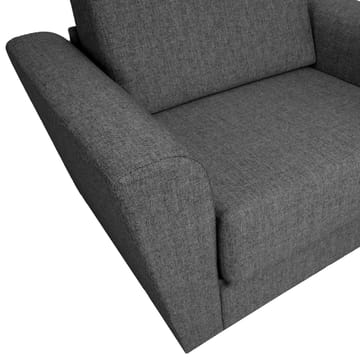 Lenestol-seng HOME4YOU Vesper 120x40xh75 cm, melamin med eikebark - Møbler - Stoler & lenestoler - Lenestoler - Sovestol