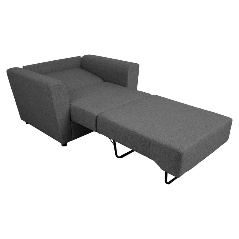 Lenestol-seng HOME4YOU Vesper 120x40xh75 cm, melamin med eikebark - Møbler - Stoler & lenestoler - Lenestoler - Sovestol