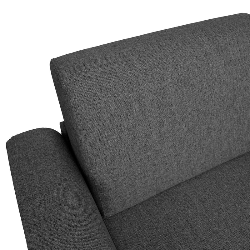 Lenestol-seng HOME4YOU Vesper 120x40xh75 cm, melamin med eikebark - Møbler - Stoler & lenestoler - Lenestoler - Sovestol