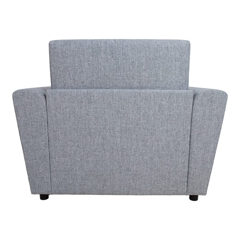 Lenestol-seng HOME4YOU Vesper 150x40xh74 cm, melamin med eikebark - Møbler - Stoler & lenestoler - Lenestoler - Sovestol