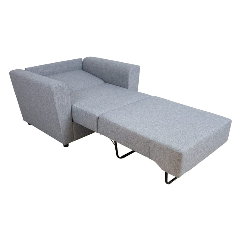 Lenestol-seng HOME4YOU Vesper 150x40xh74 cm, melamin med eikebark - Møbler - Stoler & lenestoler - Lenestoler - Sovestol