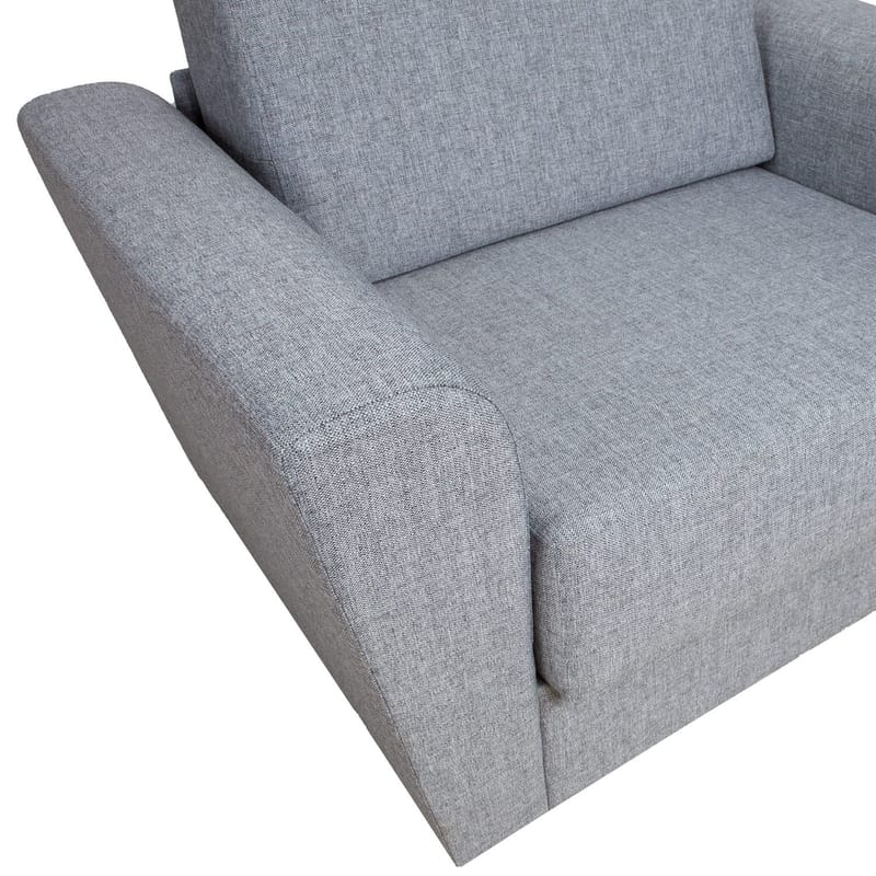 Lenestol-seng HOME4YOU Vesper 150x40xh74 cm, melamin med eikebark - Møbler - Stoler & lenestoler - Lenestoler - Sovestol