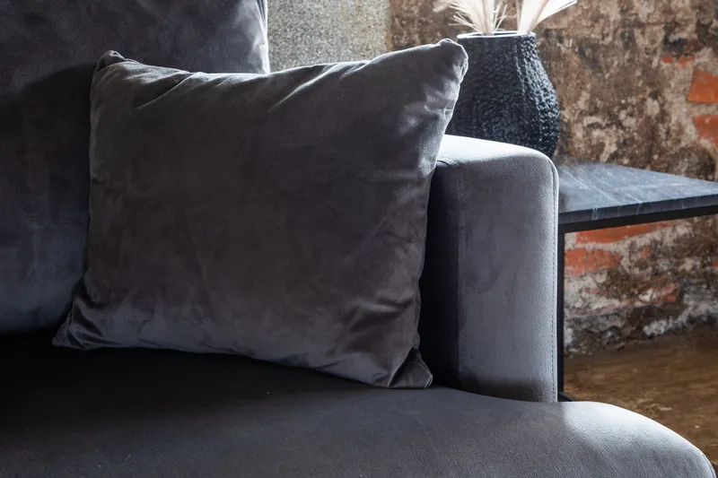 Lenestol Sofia - Mørkegrå - Møbler - Stoler & lenestoler - Lenestoler