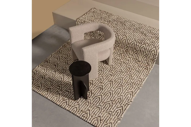 Lenestol Tiwa - Beige - Møbler - Stoler & lenestoler - Lenestoler