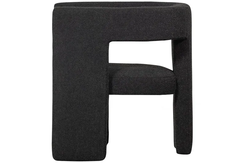 Lenestol Tiwa - Mørkegrå - Møbler - Stoler & lenestoler - Lenestoler