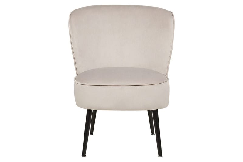 Lenestol Voss - Beige, grå, svart - Møbler - Stoler & lenestoler - Lenestoler - Lenestoler uten armlene