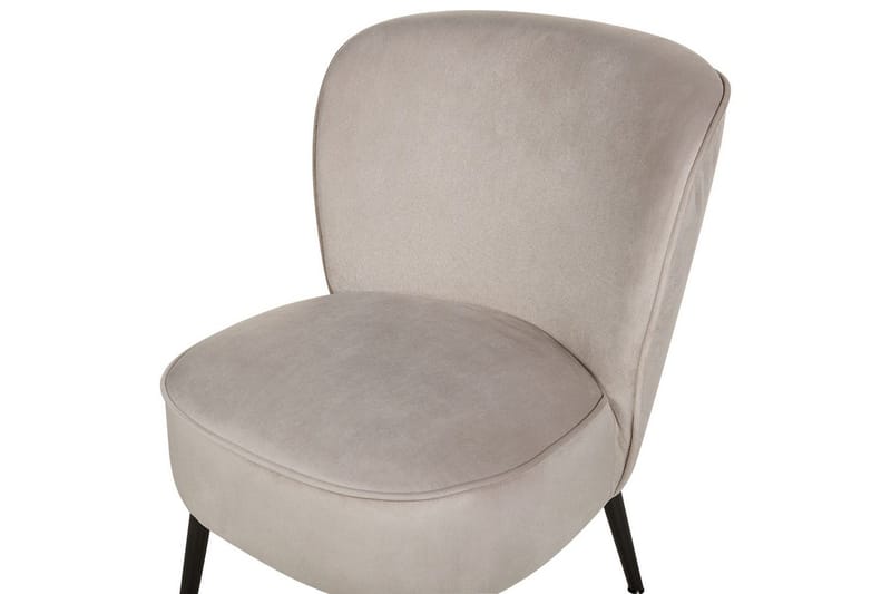 Lenestol Voss - Beige, grå, svart - Møbler - Stoler & lenestoler - Lenestoler - Lenestoler uten armlene