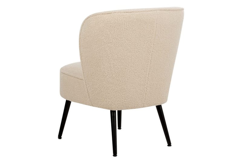 Lenestol Voss - Beige, svart - Møbler - Stoler & lenestoler - Lenestoler - Lenestoler uten armlene