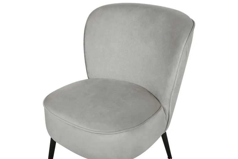 Lenestol Voss - Grå, svart - Møbler - Stoler & lenestoler - Lenestoler - Lenestoler uten armlene