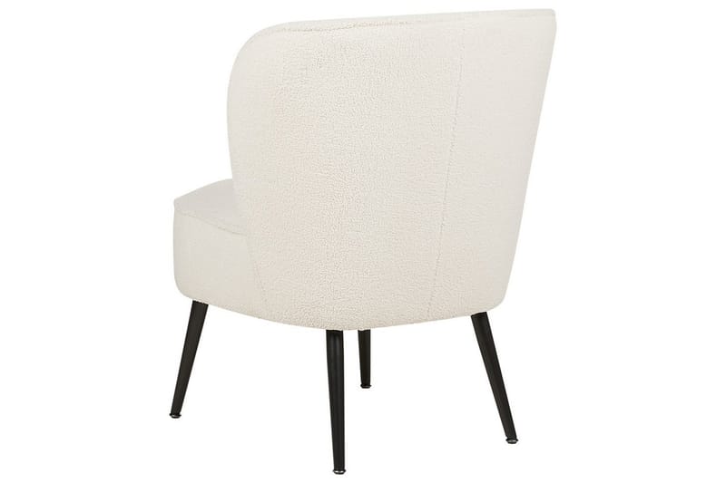 Lenestol Voss - Hvit, Svart - Møbler - Stoler & lenestoler - Lenestoler - Lenestoler uten armlene