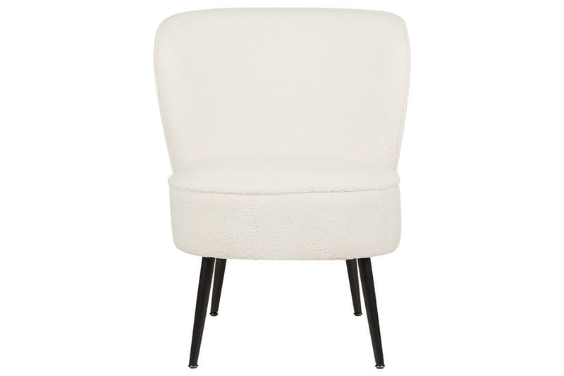Lenestol Voss - Hvit, Svart - Møbler - Stoler & lenestoler - Lenestoler - Lenestoler uten armlene