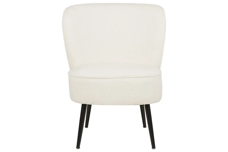 Lenestol Voss - Hvit, Svart - Møbler - Stoler & lenestoler - Lenestoler - Lenestoler uten armlene