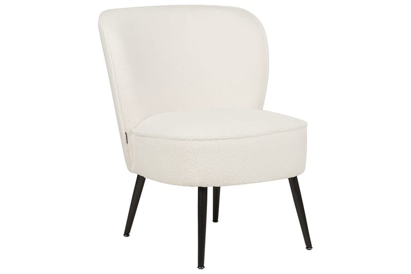 Lenestol Voss - Hvit, Svart - Møbler - Stoler & lenestoler - Lenestoler - Lenestoler uten armlene