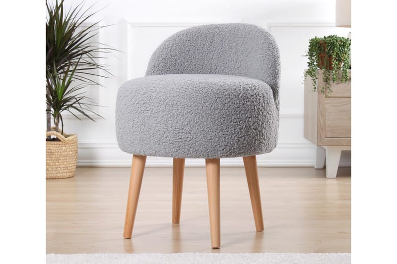 Brookings Lenestol 48 cm - Grå - Møbler - Stoler & lenestoler - Lenestoler - Lenestoler uten armlene