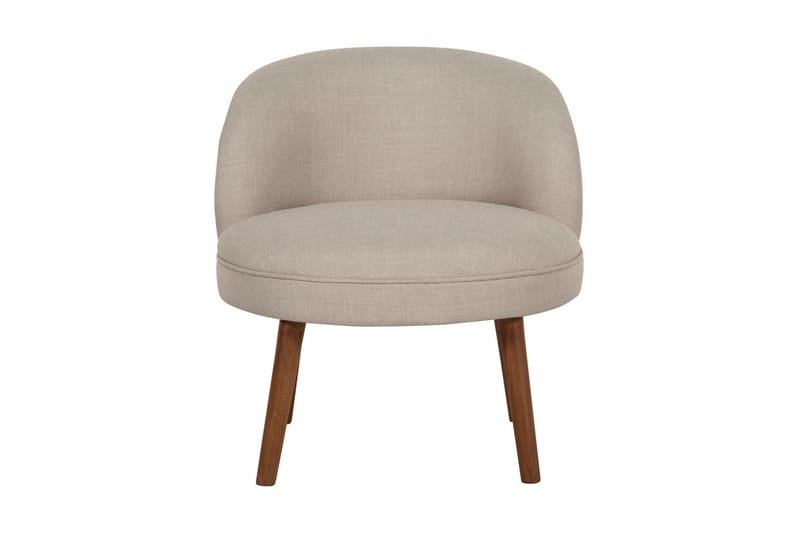 Ciraulo Lenestol med Armlene - Beige - Møbler - Stoler & lenestoler - Lenestoler - Lenestoler uten armlene