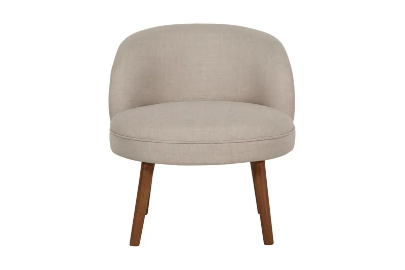 Ciraulo Lenestol med Armlene - Beige - Møbler - Stoler & lenestoler - Lenestoler - Lenestoler uten armlene