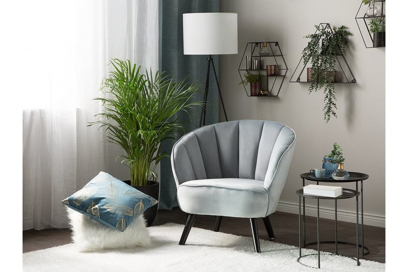 Dala Lenestol - Grå - Møbler - Stoler & lenestoler - Lenestoler - Lenestoler uten armlene