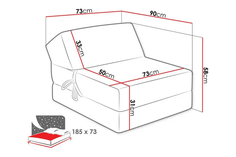 Kintore Fåtölj beige - Møbler - Stoler & lenestoler - Lenestoler - Lenestoler uten armlene