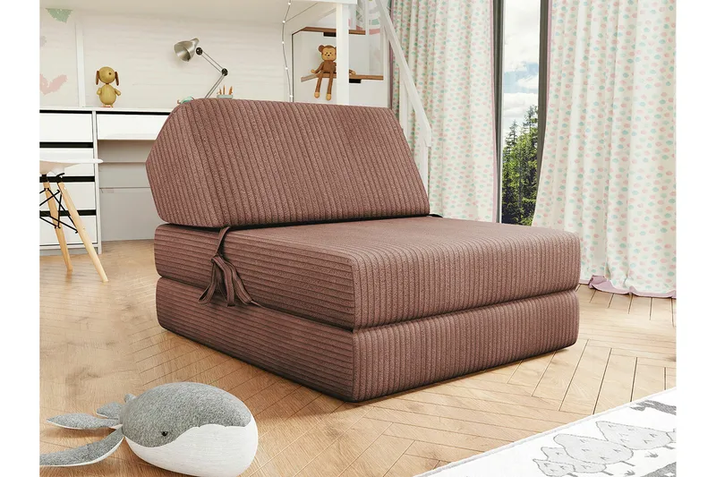 Kintore Fåtölj NO_BRAND Brown - Møbler - Stoler & lenestoler - Lenestoler - Sovestol